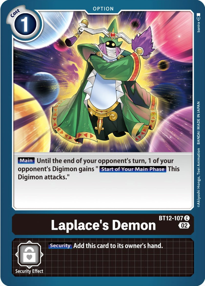Laplace's Demon [BT12-107] [Across Time] - Destination Retro