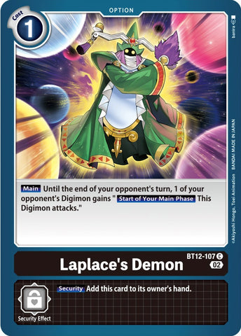 Laplace's Demon [BT12-107] [Across Time] - Destination Retro