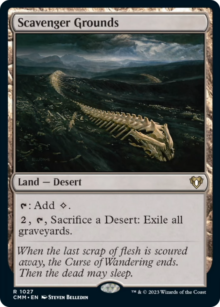 Scavenger Grounds [Commander Masters] - Destination Retro