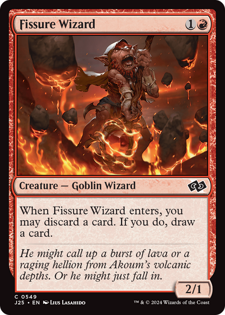 Fissure Wizard [Foundations Jumpstart] - Destination Retro
