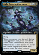Alela, Cunning Conqueror (Extended Art) [Wilds of Eldraine Commander] - Destination Retro