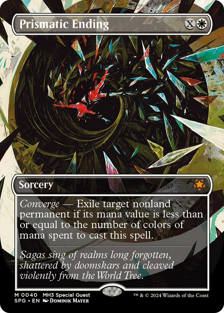 Prismatic Ending (Borderless) [Modern Horizons 3 Special Guests] - Destination Retro