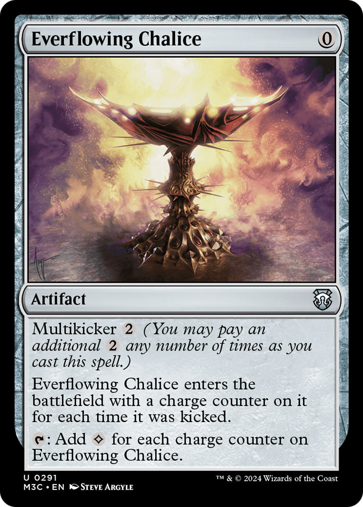 Everflowing Chalice (Ripple Foil) [Modern Horizons 3 Commander] - Destination Retro