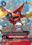 Shoutmon (King Version) [BT10-111] (Alternate Art) [Xros Encounter] - Destination Retro