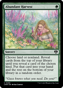 Abundant Harvest [Commander Masters] - Destination Retro