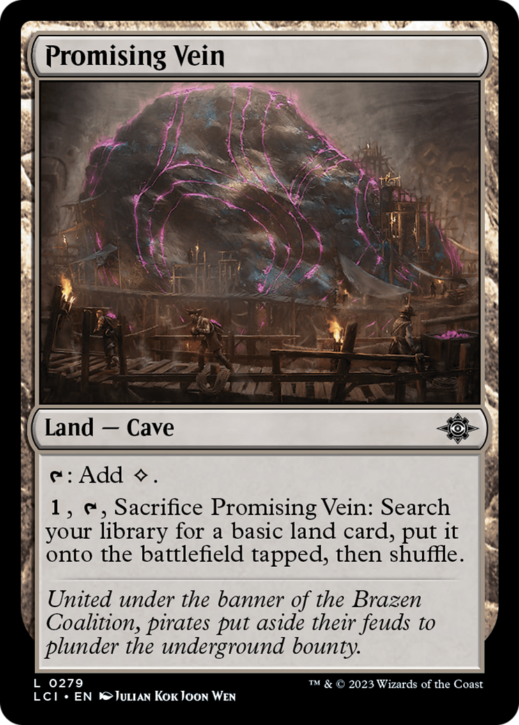 Promising Vein [The Lost Caverns of Ixalan] - Destination Retro