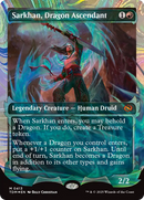 Sarkhan, Dragon Ascendant (0413) (Showcase) (Halo Foil) [Tarkir: Dragonstorm] - Destination Retro