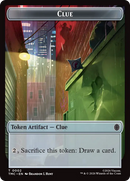 Ooze // Clue Double-Sided Token [Teenage Mutant Ninja Turtles Commander Tokens] - Destination Retro