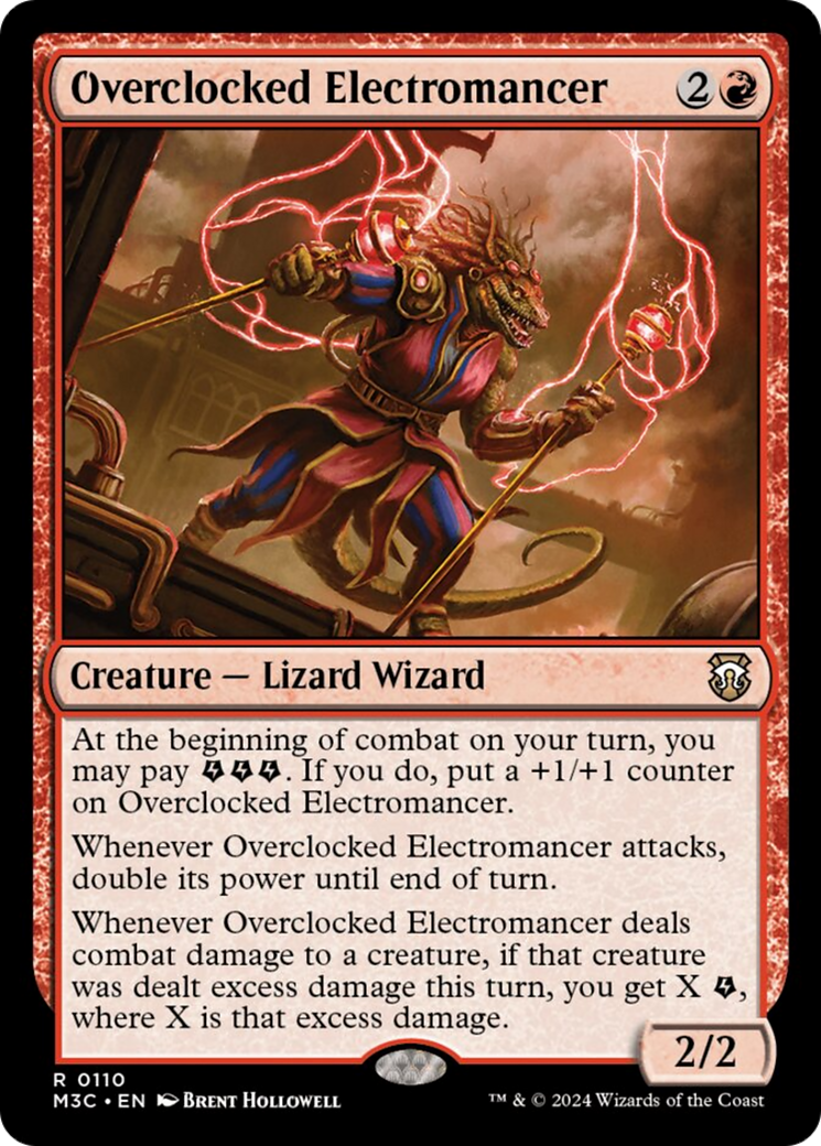 Overclocked Electromancer [Modern Horizons 3 Commander] - Destination Retro