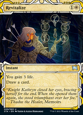 Revitalize (Foil Etched) [Strixhaven: Mystical Archive] - Destination Retro