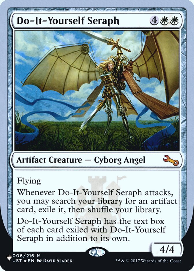 Do-It-Yourself Seraph (Unfinity Foil Edition) [The List] - Destination Retro