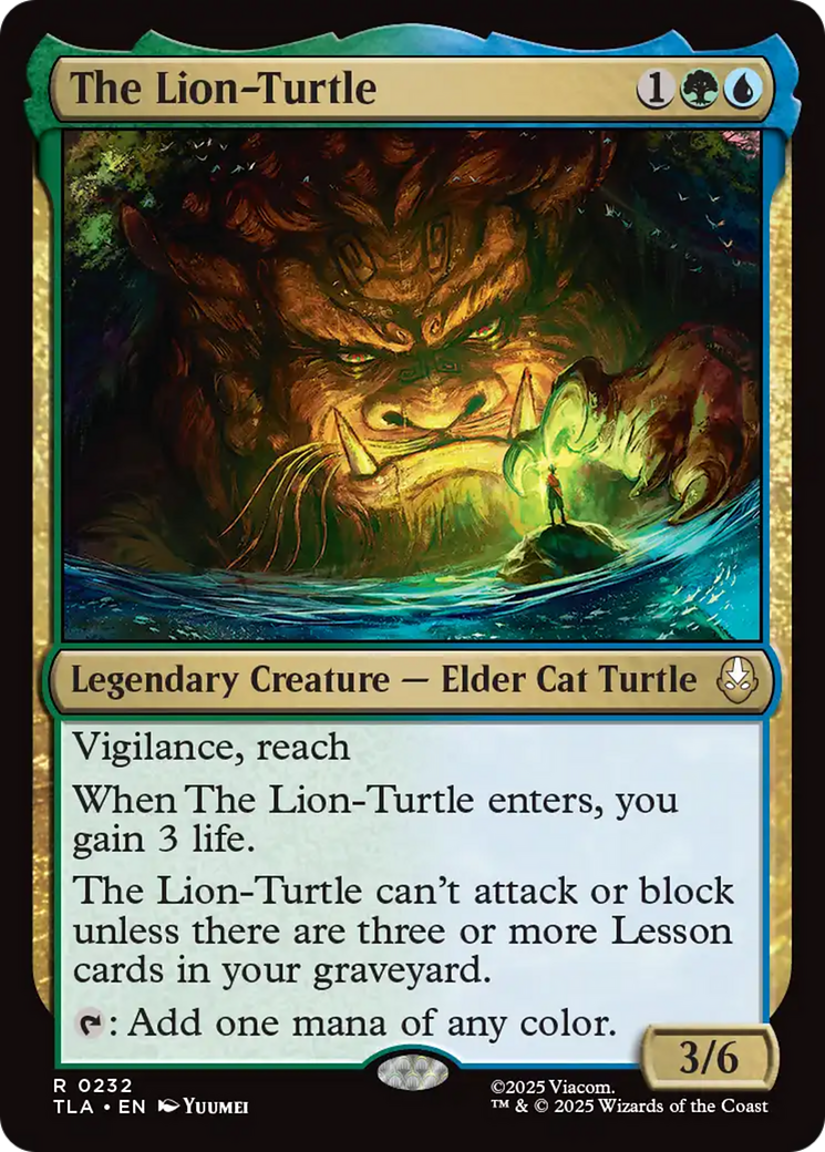 The Lion-Turtle [Avatar: The Last Airbender] - Destination Retro