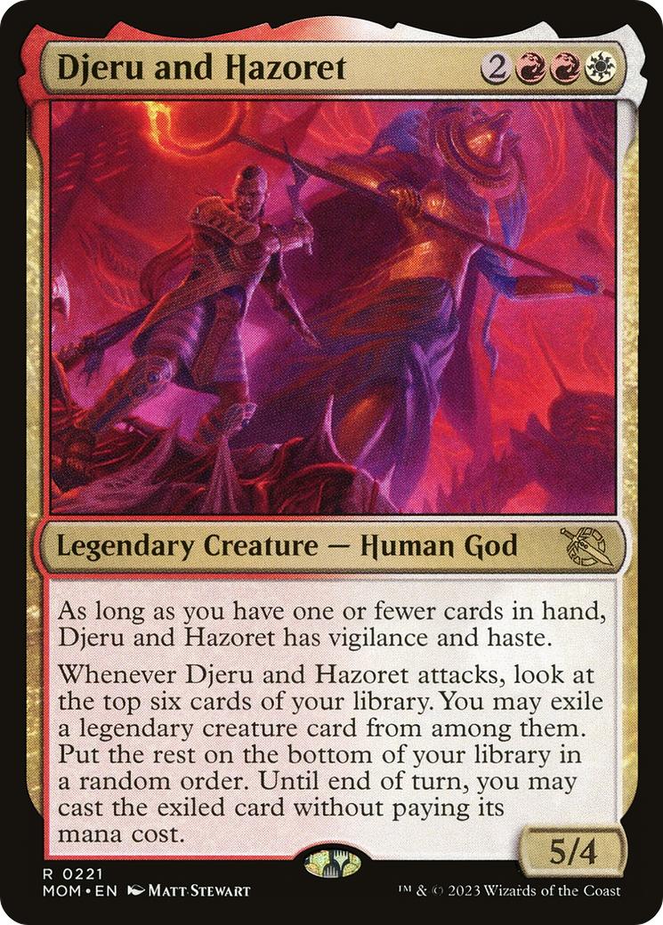 Djeru and Hazoret [March of the Machine] - Destination Retro