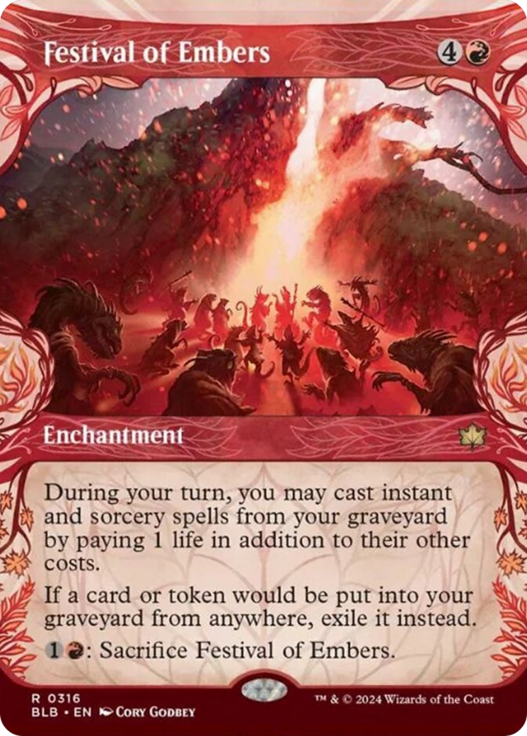 Festival of Embers (Showcase) [Bloomburrow] - Destination Retro