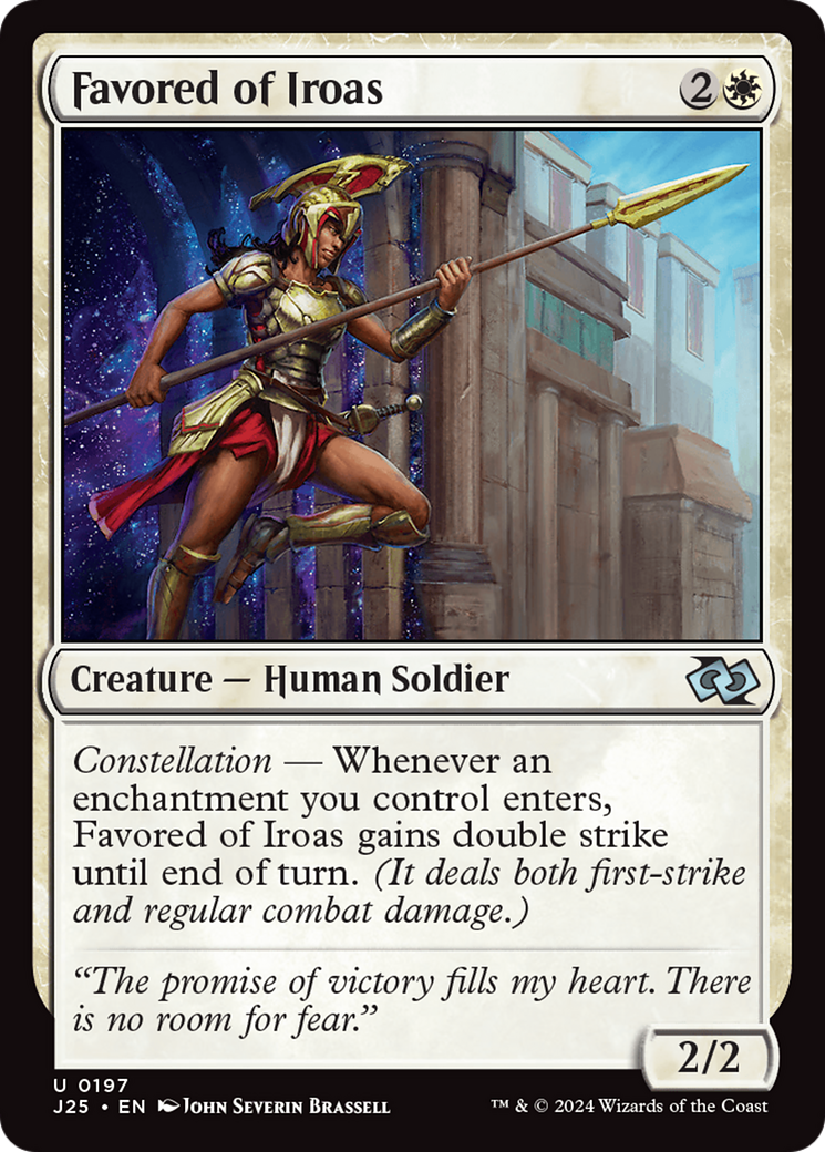 Favored of Iroas [Foundations Jumpstart] - Destination Retro