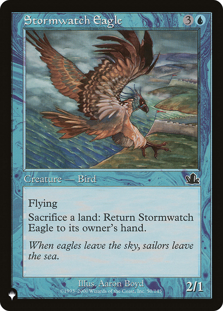 Stormwatch Eagle [The List] - Destination Retro