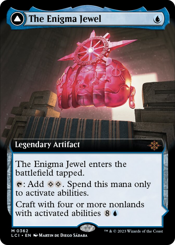 The Enigma Jewel // Locus of Enlightenment (Extended Art) [The Lost Caverns of Ixalan] - Destination Retro