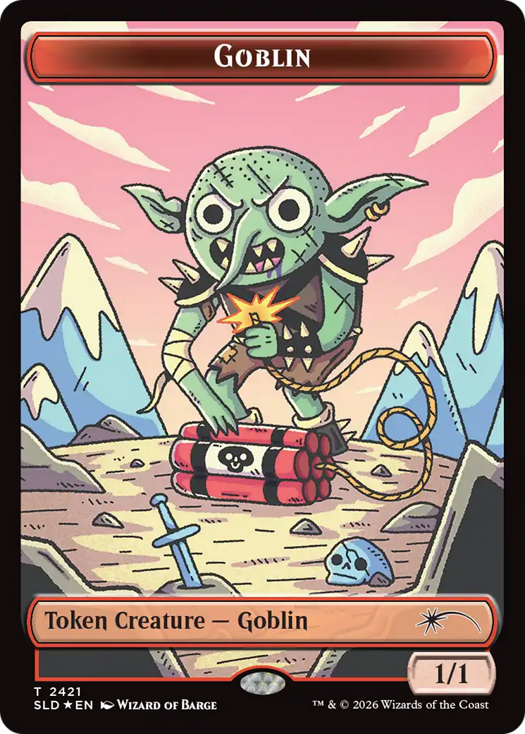 Goblin Token (2421) [Secret Lair Drop Series] - Destination Retro