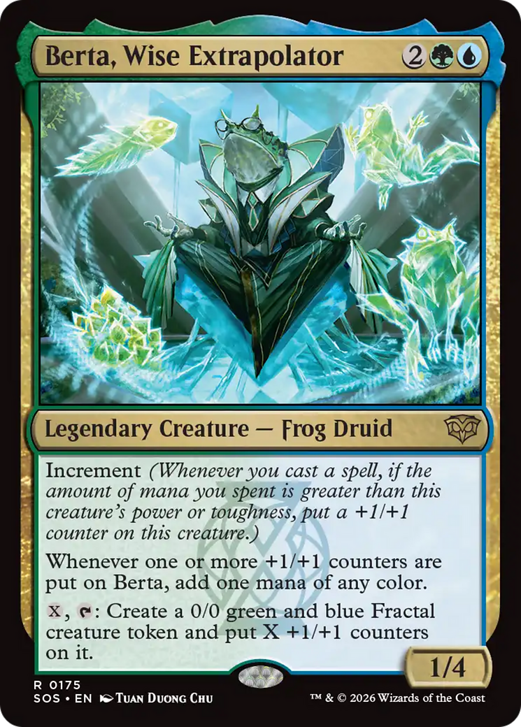 Berta, Wise Extrapolator [Secrets of Strixhaven] - Destination Retro