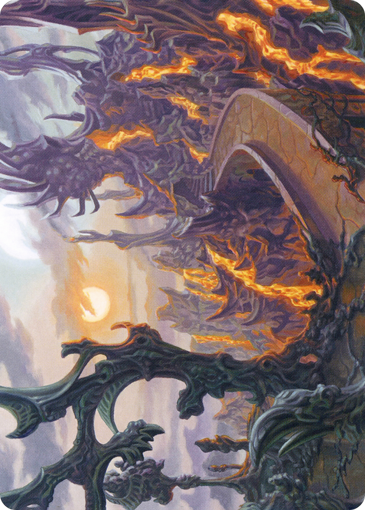 Drossforge Bridge Art Card [Modern Horizons 2 Art Series] - Destination Retro