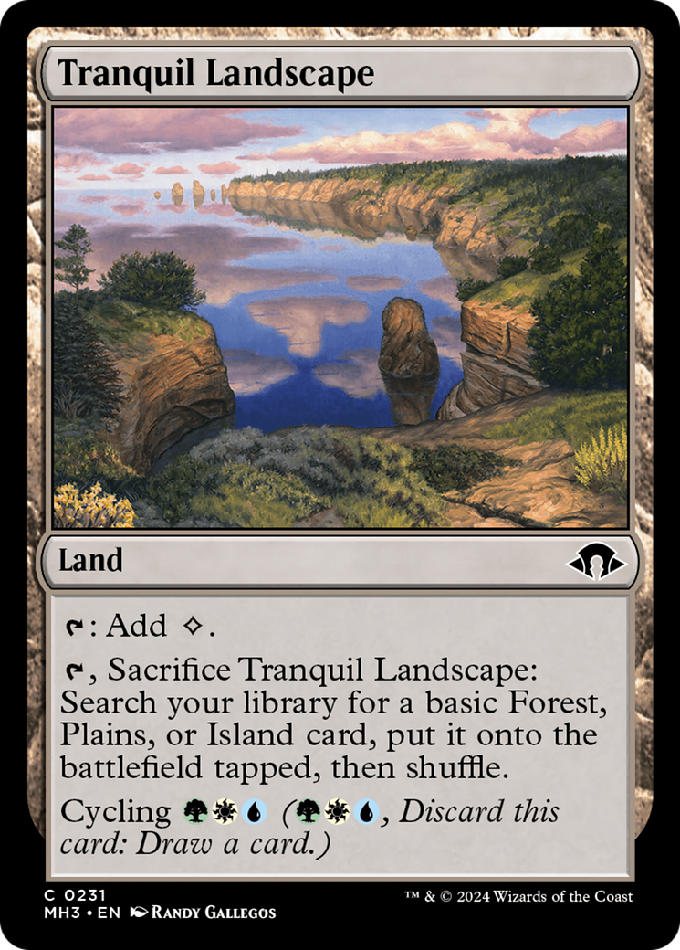 Tranquil Landscape [Modern Horizons 3] - Destination Retro