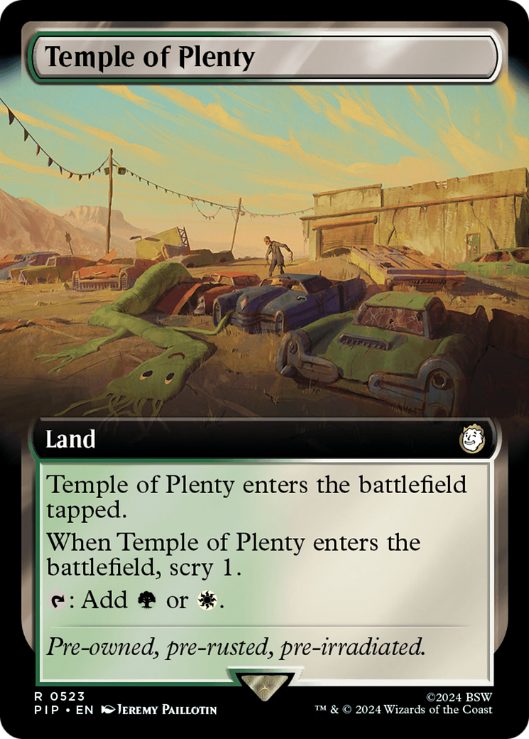 Temple of Plenty (Extended Art) [Fallout] - Destination Retro