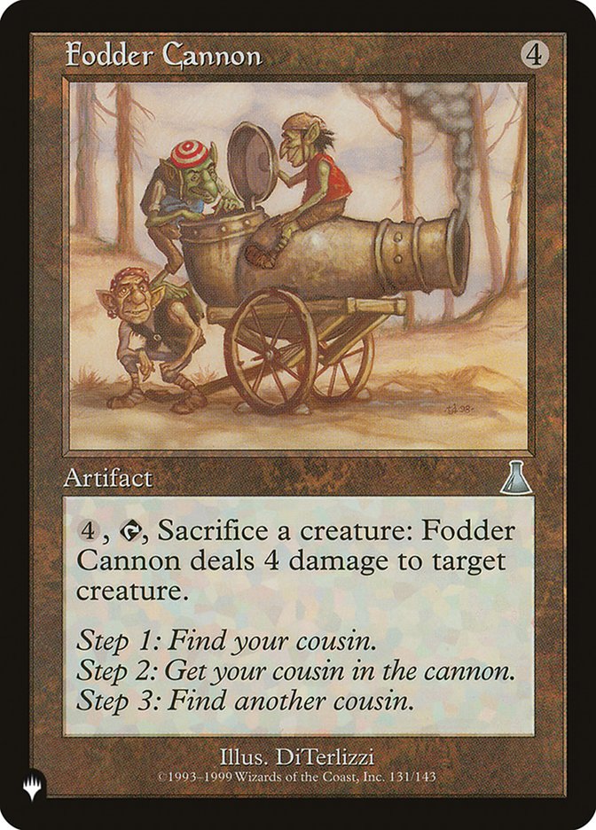 Fodder Cannon [The List] - Destination Retro