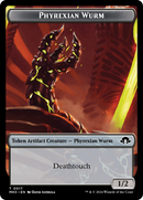 Phyrexian Germ // Phyrexian Wurm (0017) Double-Sided Token [Modern Horizons 3 Tokens] - Destination Retro