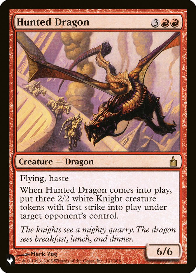Hunted Dragon [The List] - Destination Retro