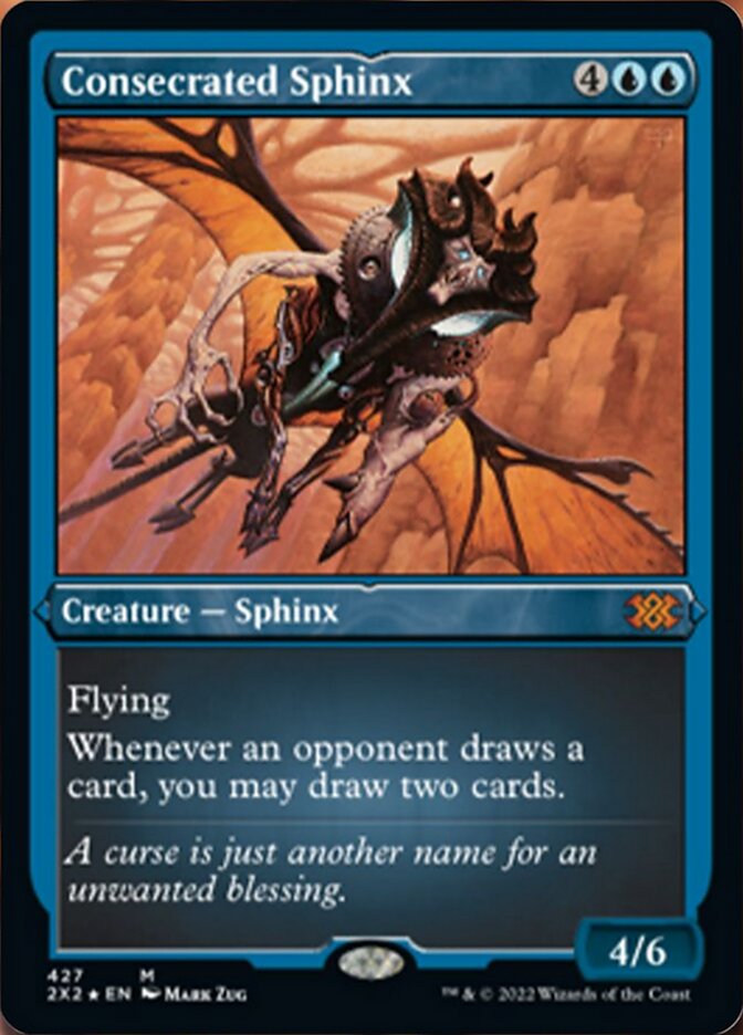Consecrated Sphinx (Foil Etched) [Double Masters 2022] - Destination Retro