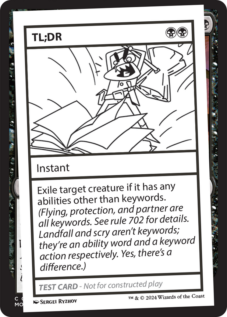 TL;DR [Mystery Booster 2 Playtest Cards] - Destination Retro