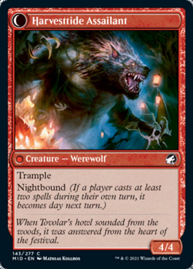 Harvesttide Infiltrator // Harvesttide Assailant [Innistrad: Midnight Hunt] - Destination Retro