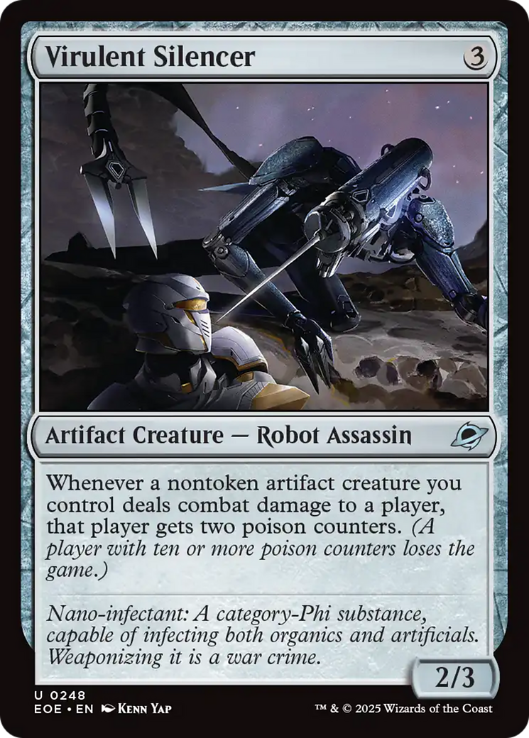 Virulent Silencer [Edge of Eternities] - Destination Retro