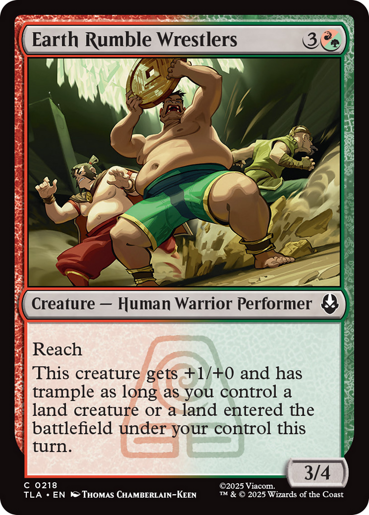 Earth Rumble Wrestlers [Avatar: The Last Airbender] - Destination Retro