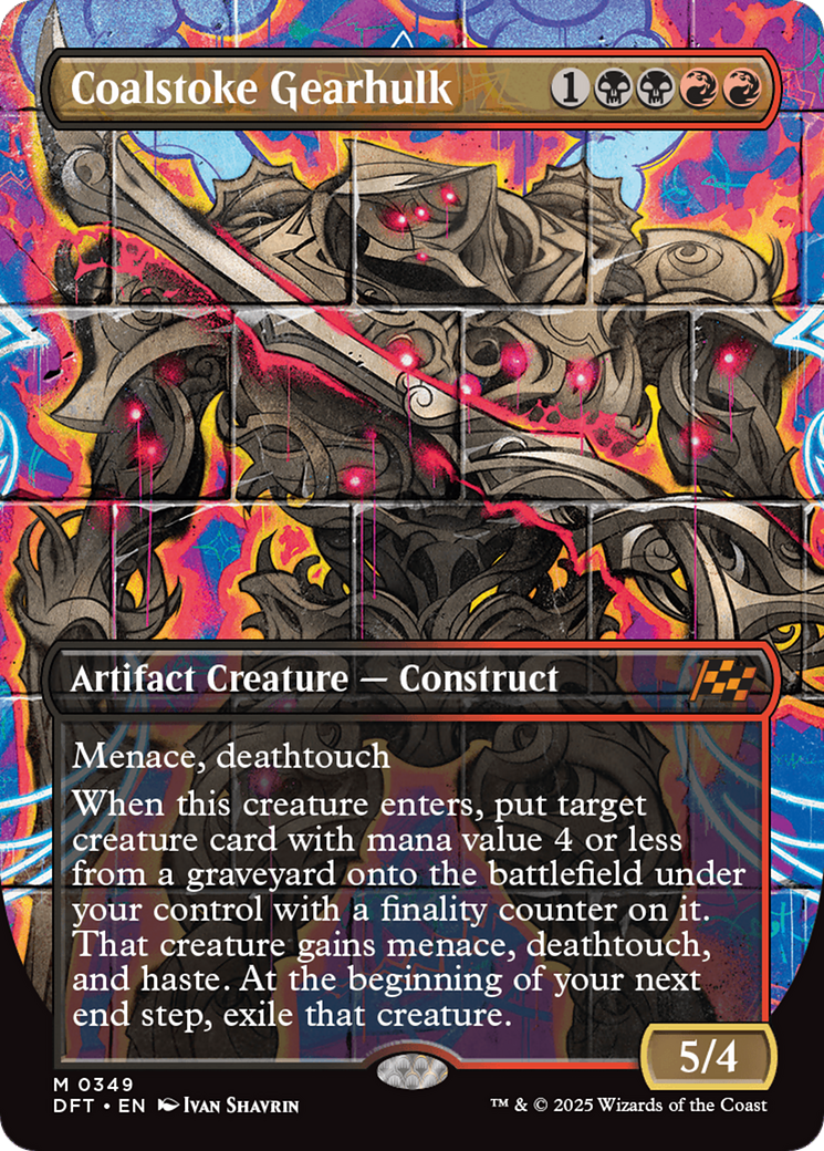 Coalstoke Gearhulk (Borderless) [Aetherdrift] - Destination Retro