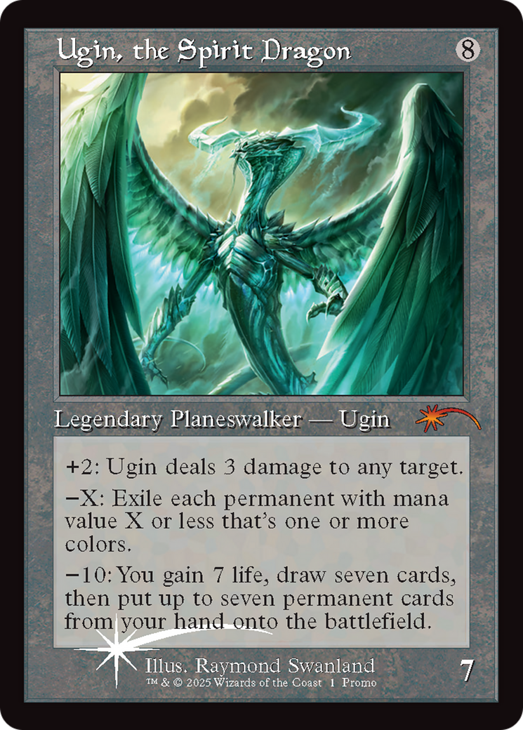Ugin, the Spirit Dragon (Retro Frame) [Secret Lair Drop Series] - Destination Retro