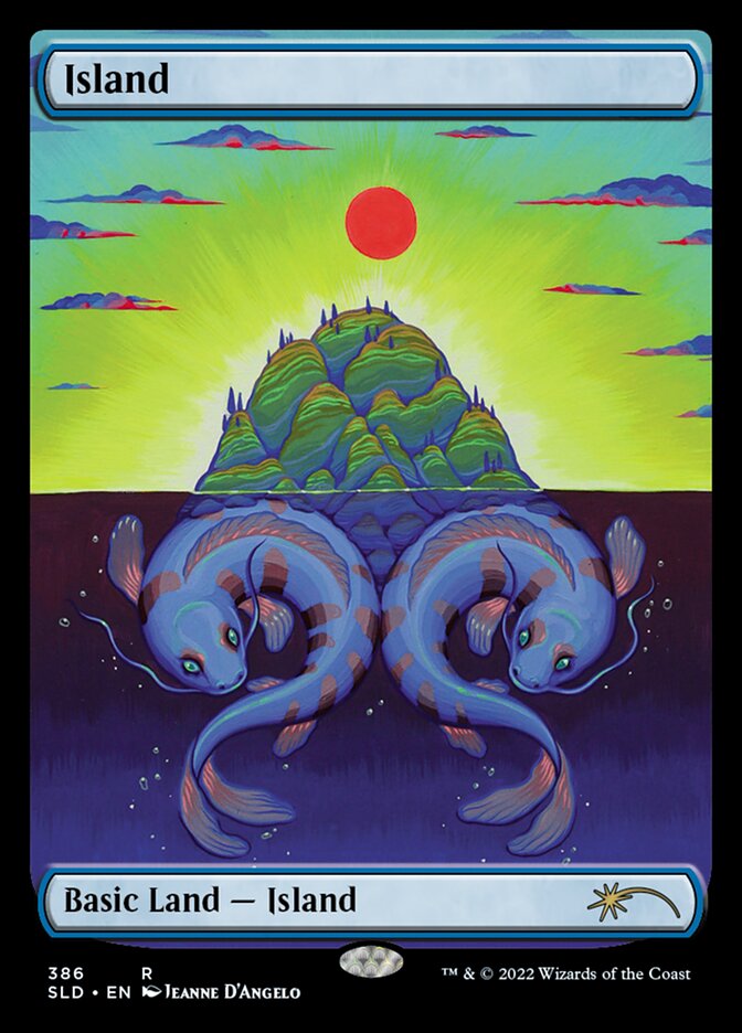 Island (386) [Secret Lair Drop Series] - Destination Retro