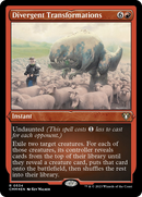 Divergent Transformations (Foil Etched) [Commander Masters] - Destination Retro