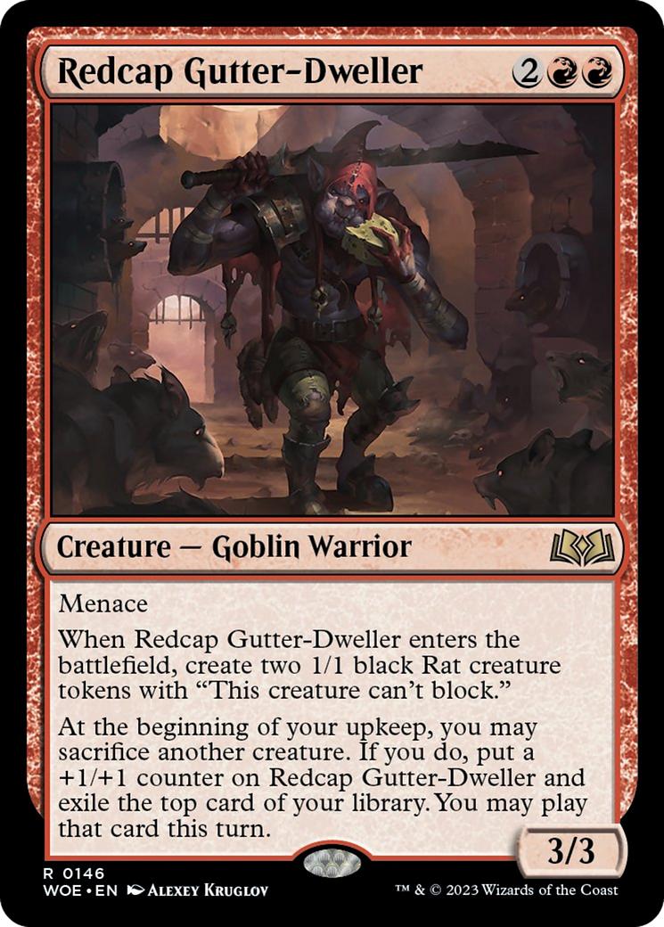 Redcap Gutter-Dweller [Wilds of Eldraine] - Destination Retro