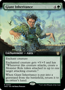 Giant Inheritance (Extended Art) [Wilds of Eldraine Commander] - Destination Retro