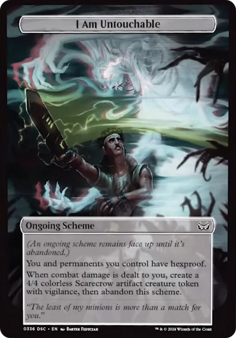 I Am Untouchable (Full Art) [Duskmourn: Archenemy] - Destination Retro