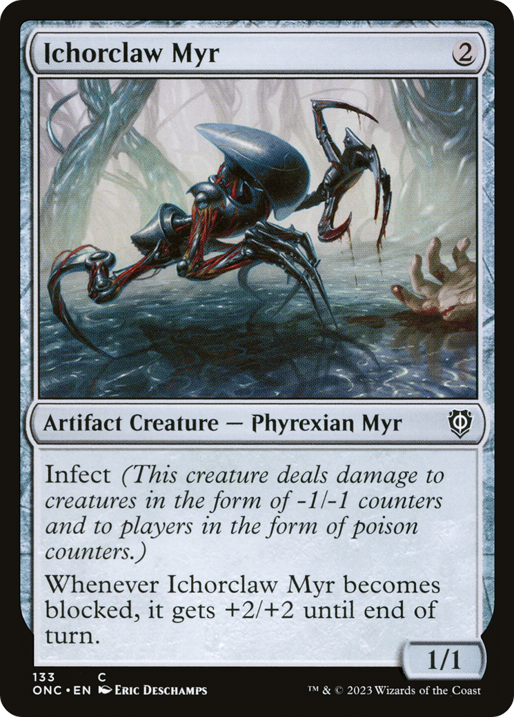 Ichorclaw Myr [Phyrexia: All Will Be One Commander] - Destination Retro