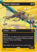 Thopter Fabricator (Borderless) (First-Place Foil) [Aetherdrift] - Destination Retro