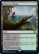 Llanowar Wastes (Promo Pack) [The Brothers' War Promos] - Destination Retro