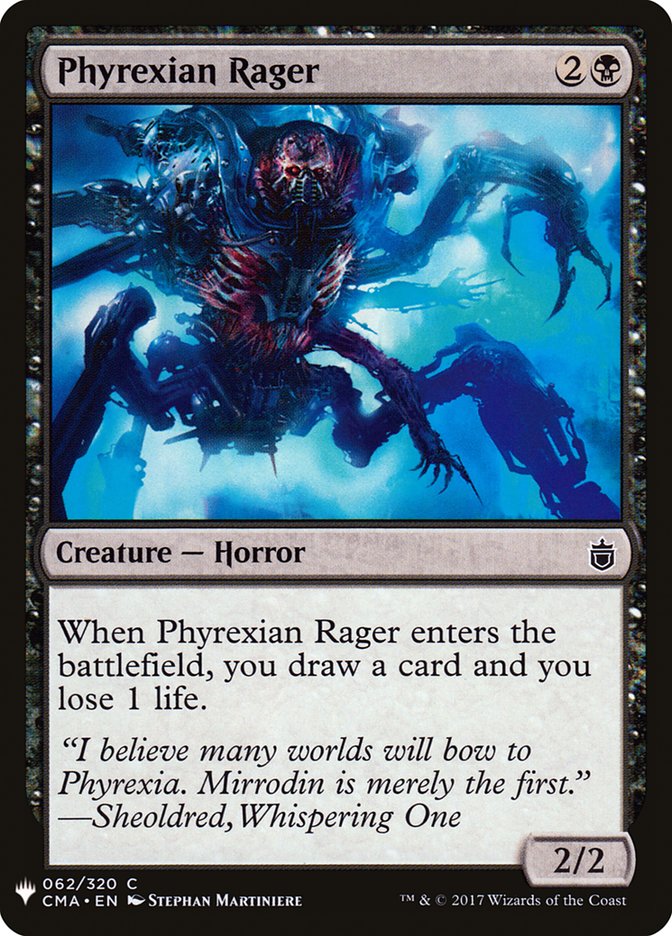 Phyrexian Rager [Mystery Booster] - Destination Retro