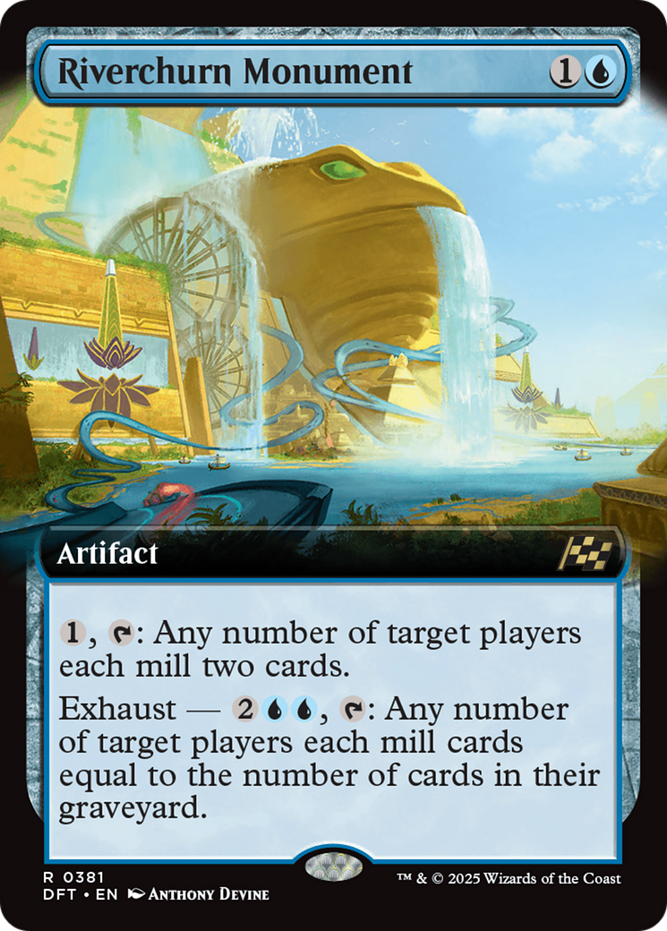 Riverchurn Monument (Extended Art) [Aetherdrift] - Destination Retro
