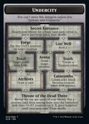 The Initiative // Undercity Double-Sided Token [Commander Legends: Battle for Baldur's Gate Tokens] - Destination Retro