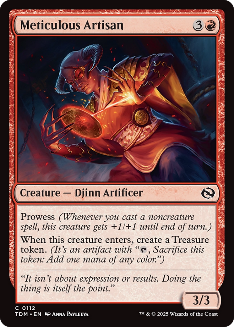 Meticulous Artisan [Tarkir: Dragonstorm] - Destination Retro