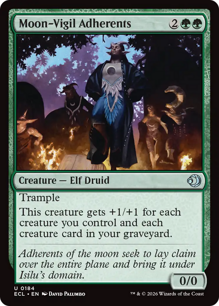 Moon-Vigil Adherents [Lorwyn Eclipsed] - Destination Retro