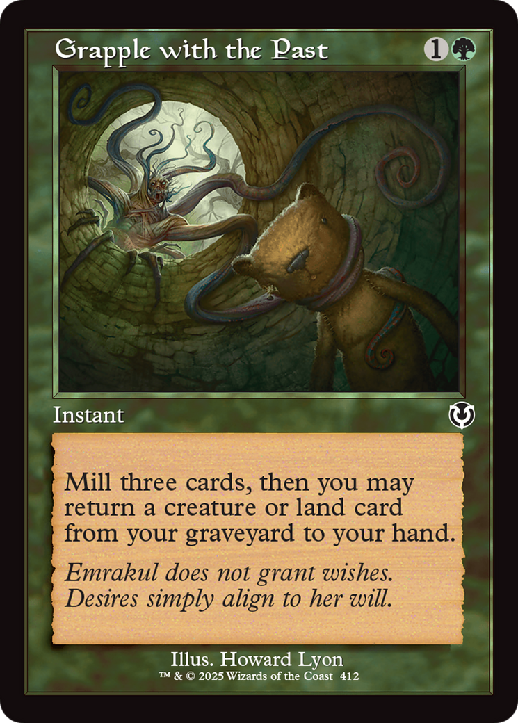 Grapple with the Past (Retro Frame) [Innistrad Remastered] - Destination Retro